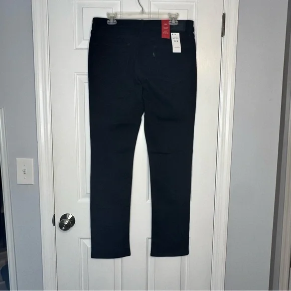 Levi’s Women's Black Skinny Jeans Midrise size 14 / 32 - Picture 10 of 10